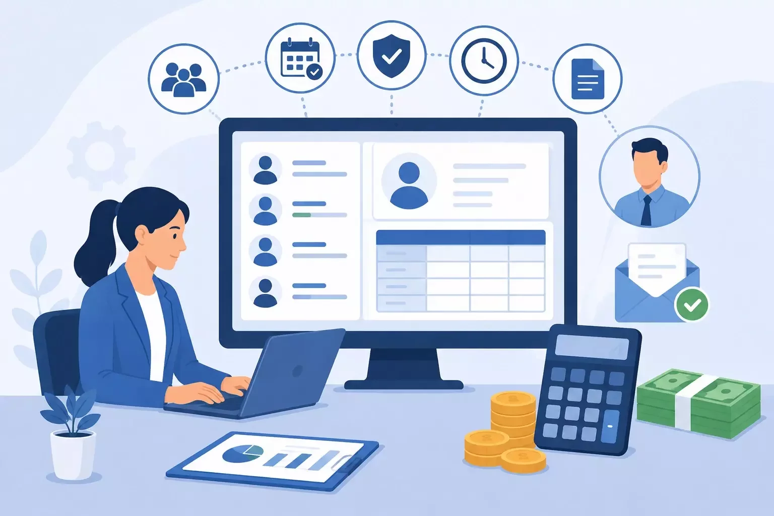 Accurate payroll management